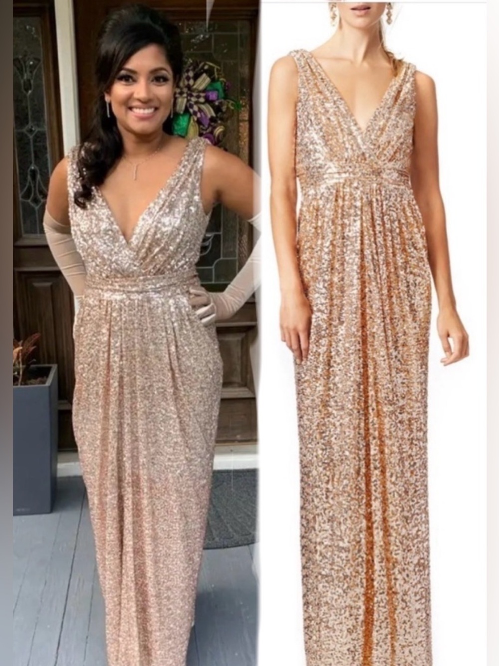 Badgley Mischka Glitz Gown size 6